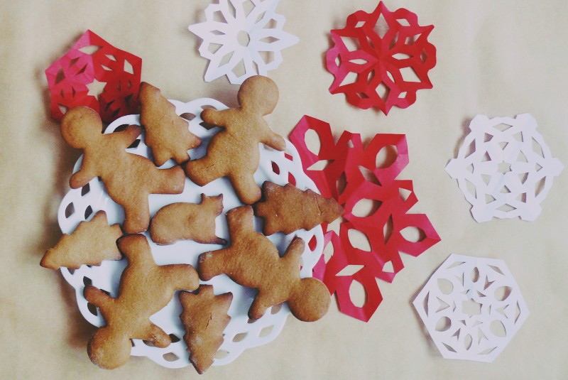 vegan gingerbread cookies