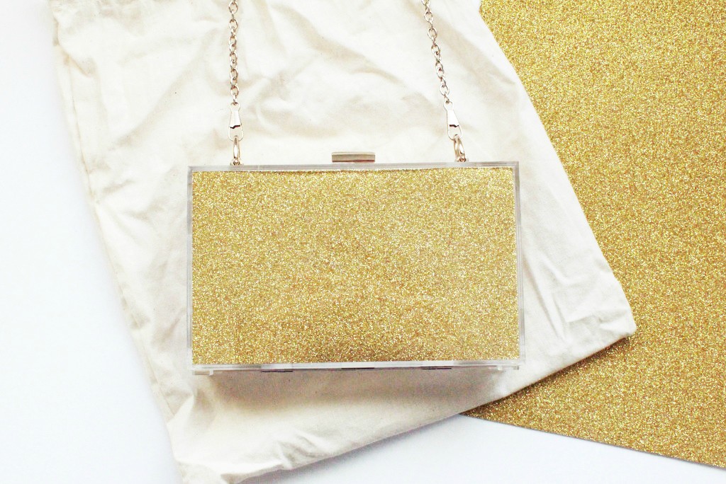 DIY: Glitter Box Clutch