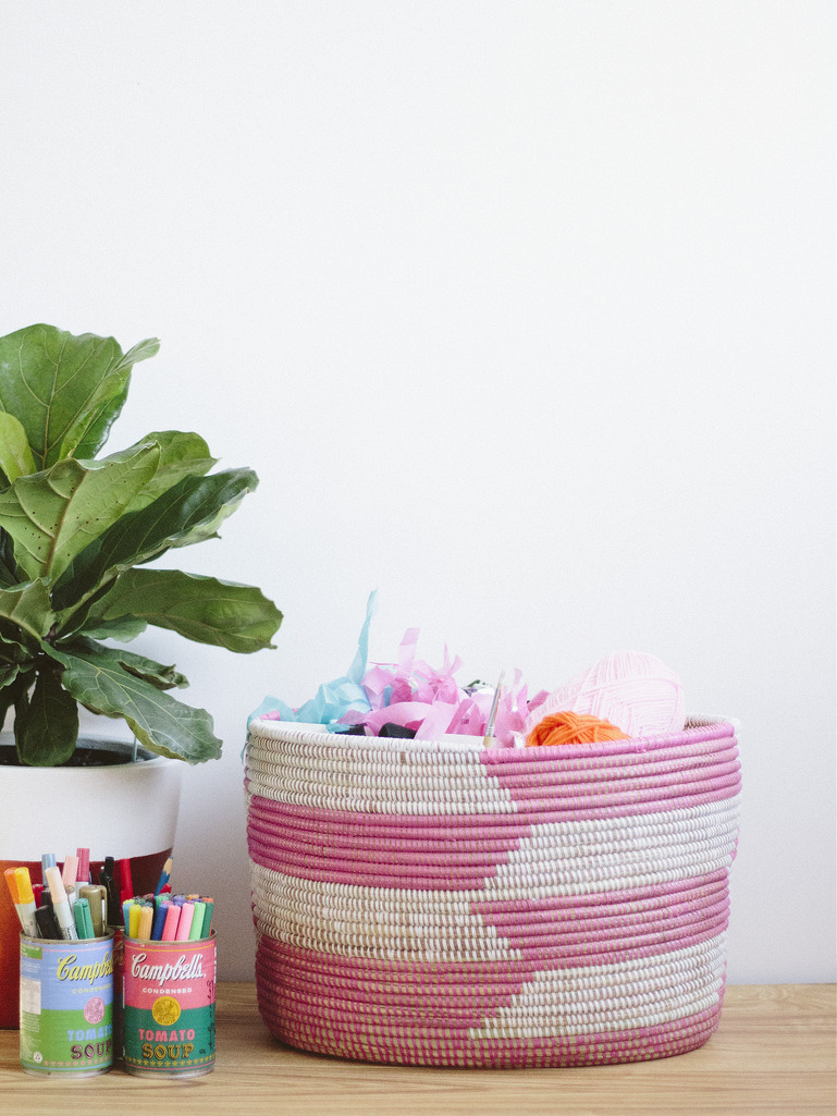 Creating an Organised Craft Basket